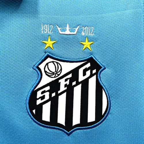 Camisa III Santos 2012/13 Retrô Masculino C/ Patrocínios