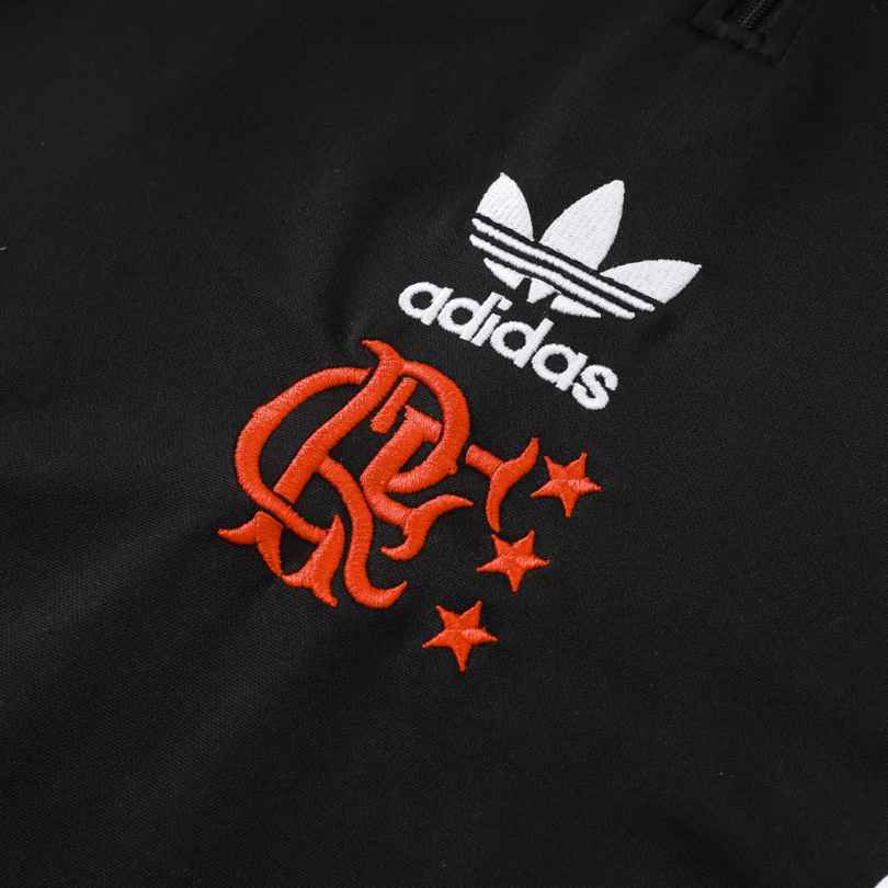 Blusa Treino Flamengo Lifestyle Classics Preto