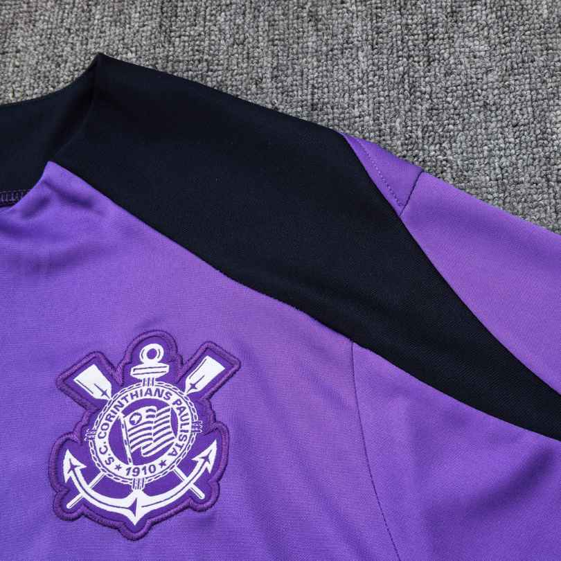 Blusa Treino Corinthians 2025/26 II Masculino Roxo