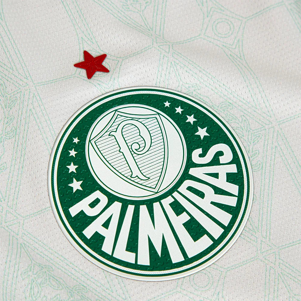 Camisa Palmeiras Jogador 2025/26 Away Masculino C/ Patrocínios