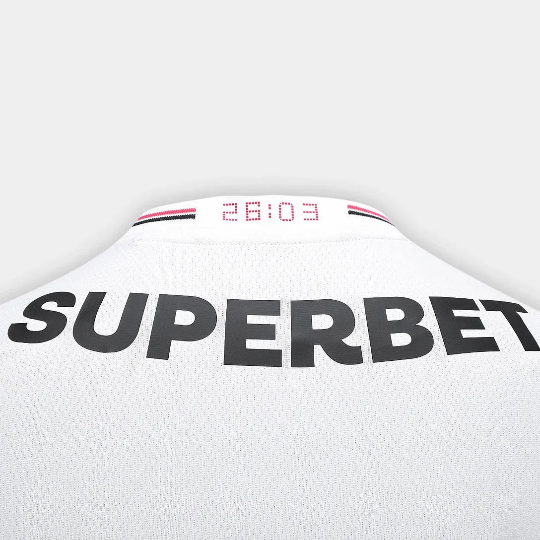 Camisa São Paulo Jogador 2025/26 Home Masculino