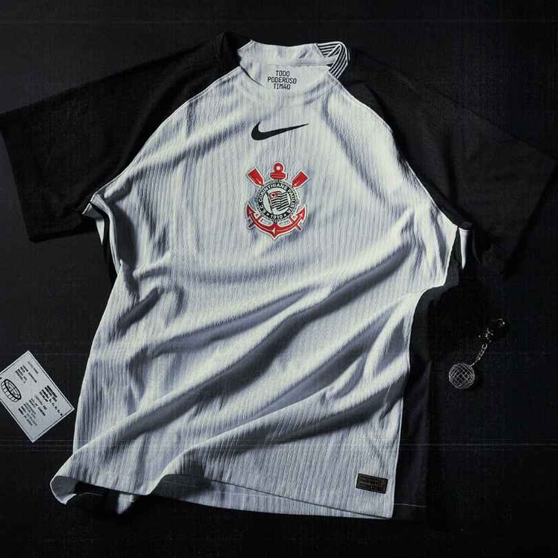 Camisa Corinthians Jogador 2025/26 Home Masculino