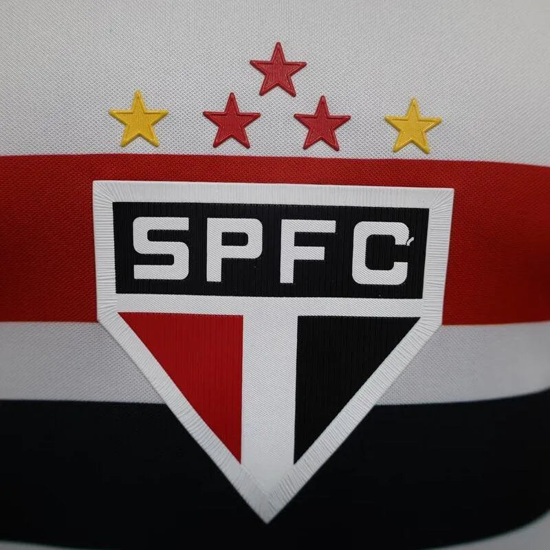 Camisa São Paulo Jogador 2024/25 Home Masculino C/ Patrocínios
