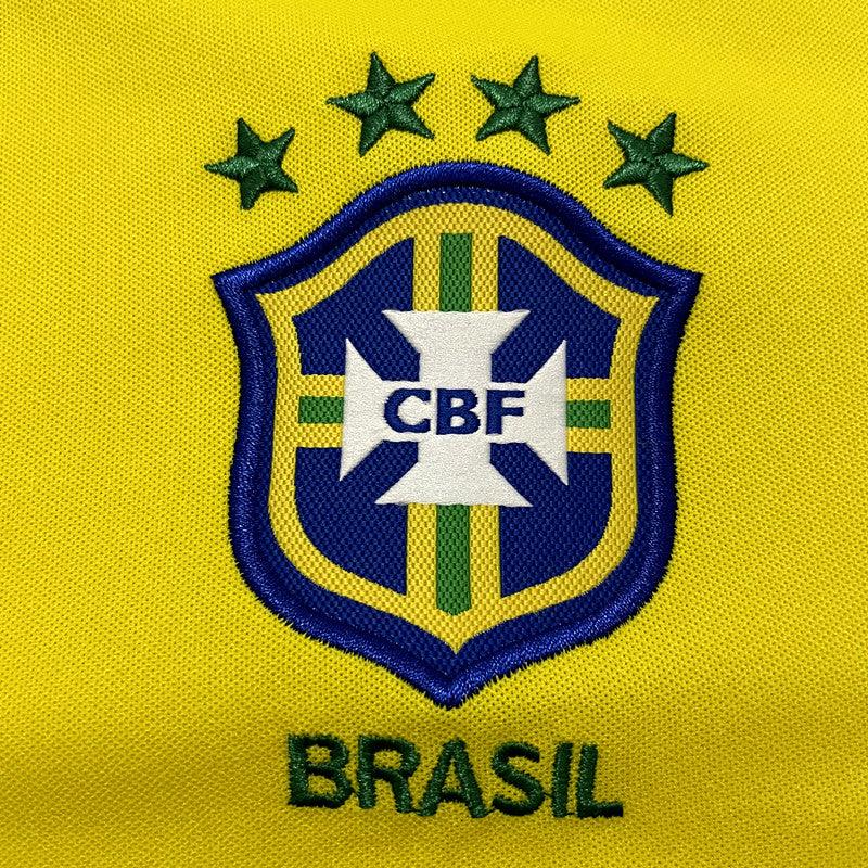 Camisa Brasil Retrô 2002 Home Masculino