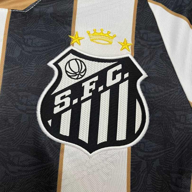Camisa Santos 24/25 Away Torcedor Masculino C/ Patrocínios