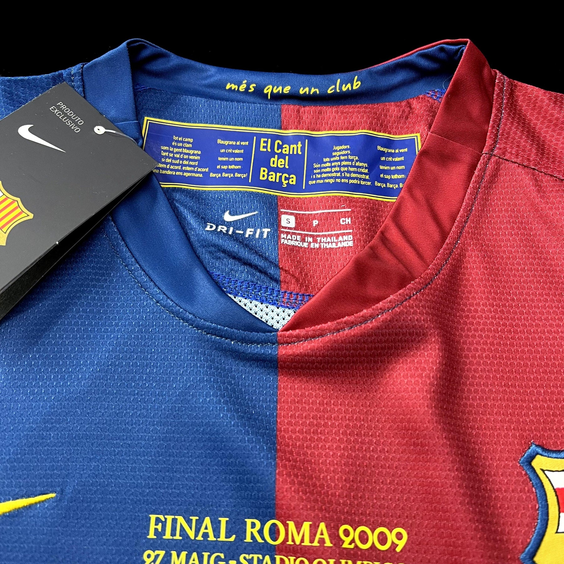 Camisa Barcelona 2008/09 Home Retrô Masculino