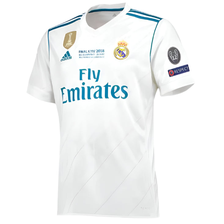 Camisa Real Madrid 17/18 Retrô Home Masculino