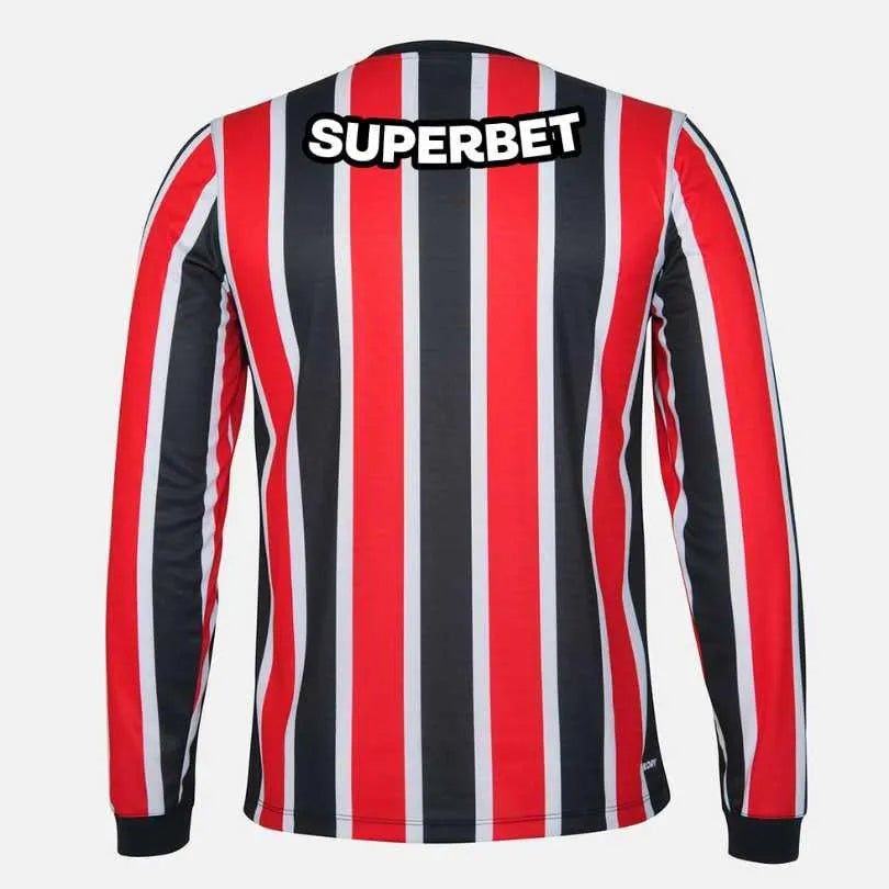Camisa São Paulo 24/25 Away Manga Longa Torcedor Masculino