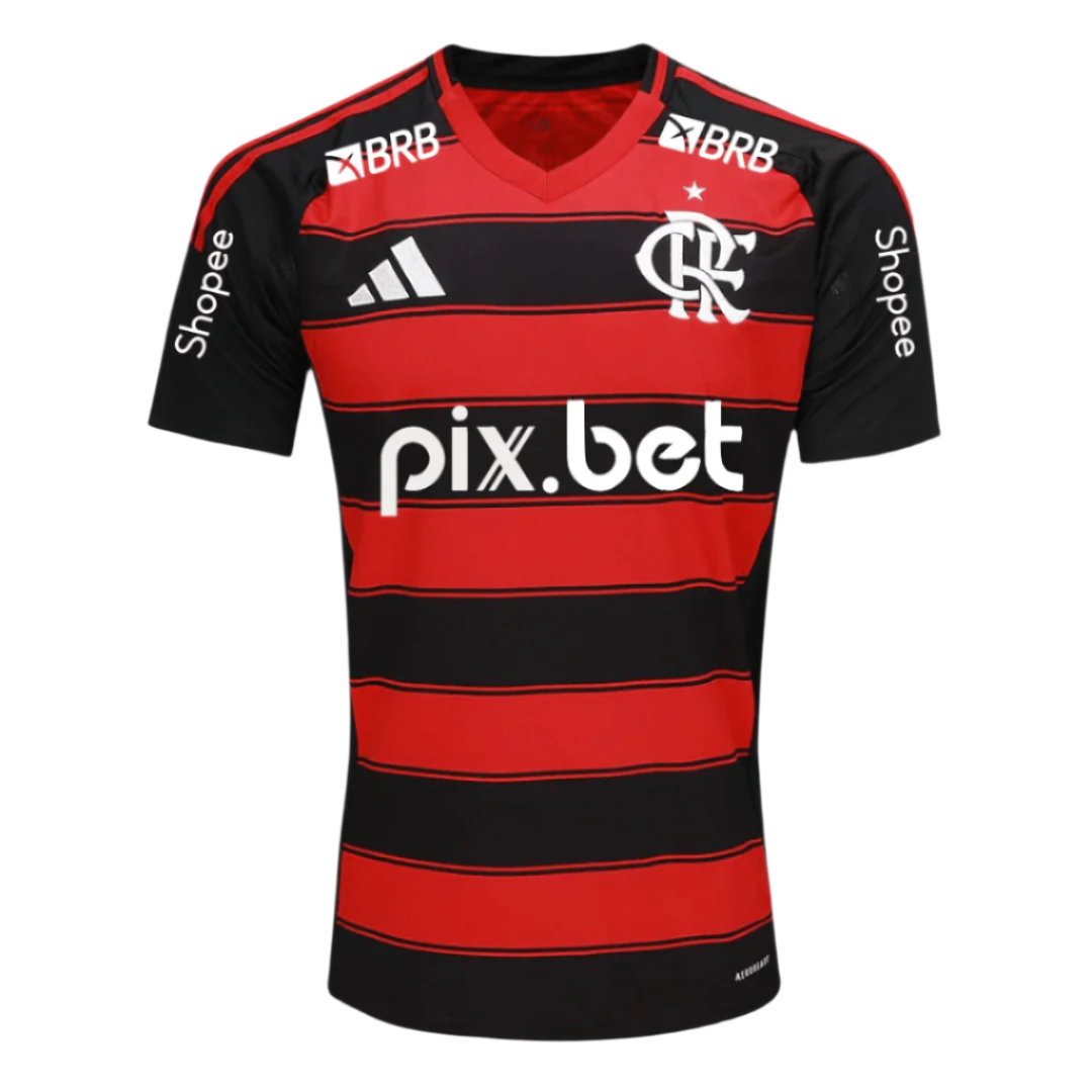 Camisa Flamengo 25/26 Home Torcedor De La Cruz 18