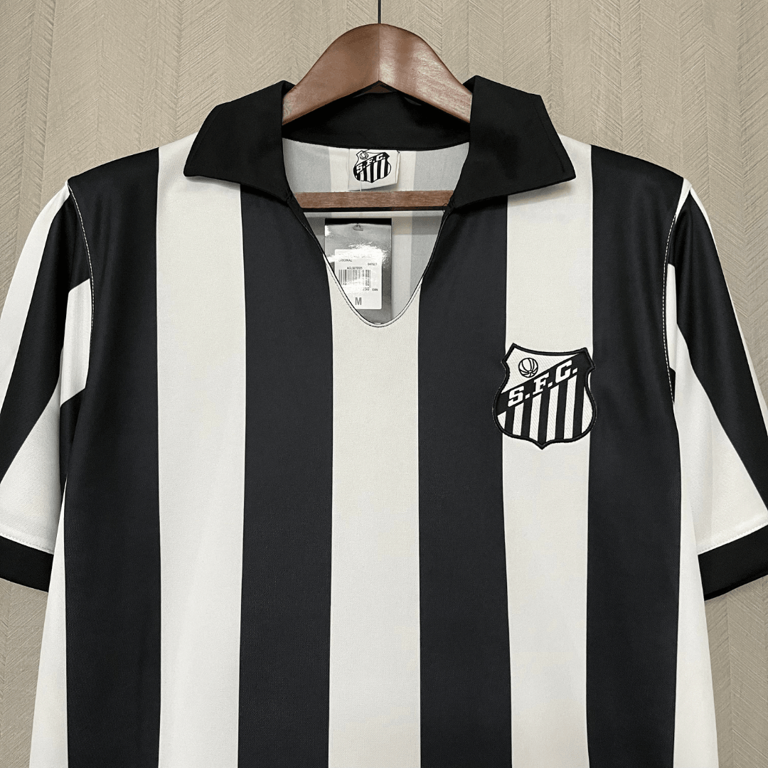 Camisa Santos 1956 Retrô Rei Pelé 10