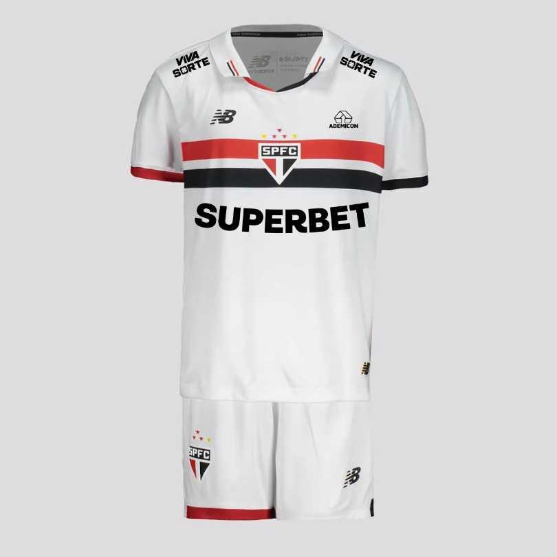 Kit Infantil São Paulo 24/25 Home