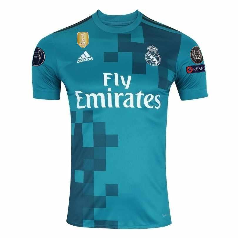 Camisa Real Madrid 17/18 Retrô Third Masculino