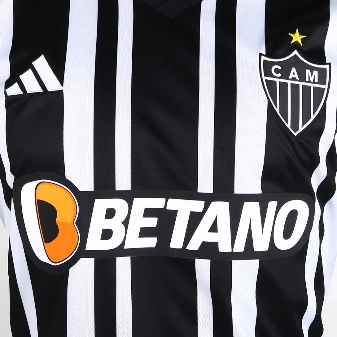 Camisa Atlético Mineiro 2023/24 Home C/ Patrocínios