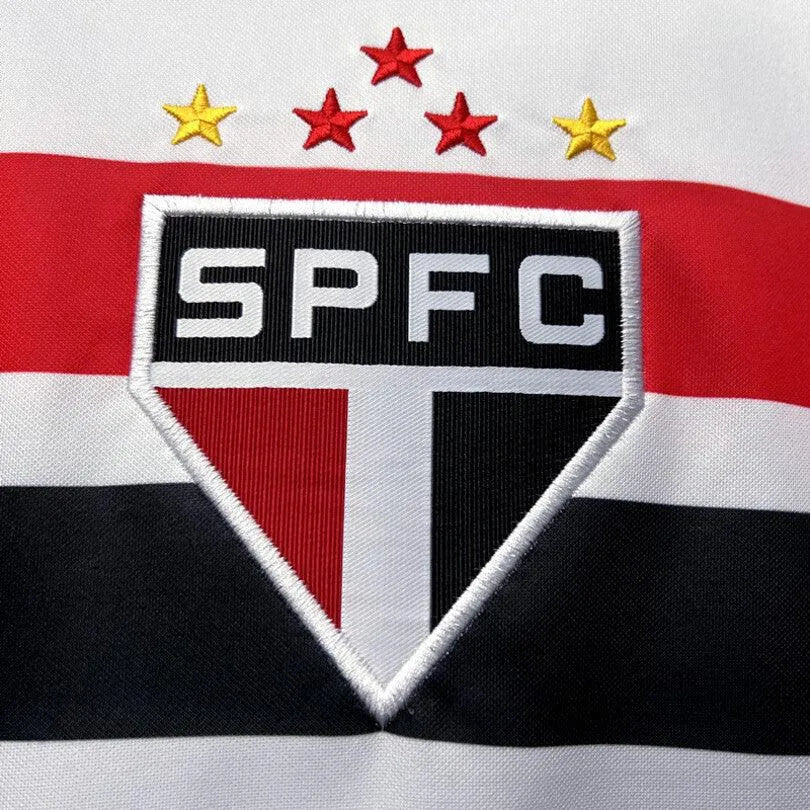 Camisa São Paulo 24/25 Home Torcedor Masculino C/ Patrocínios