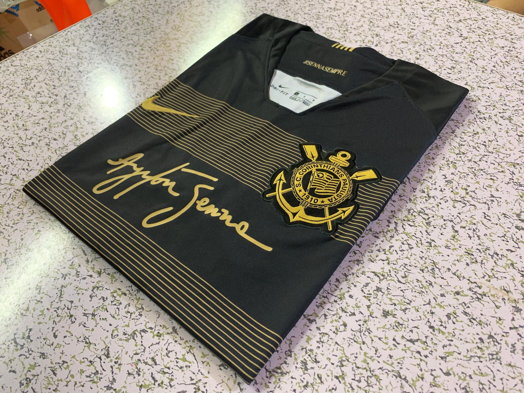Camisa III Corinthians 2018/19 Retrô Senna Masculino