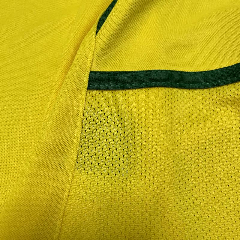 Camisa Brasil Retrô 2002 Home Masculino