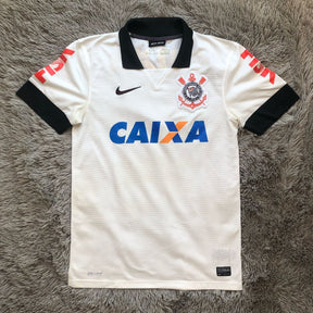Camisa Corinthians 2013/14 Retrô Masculino c/ PATCH MUNDIAL