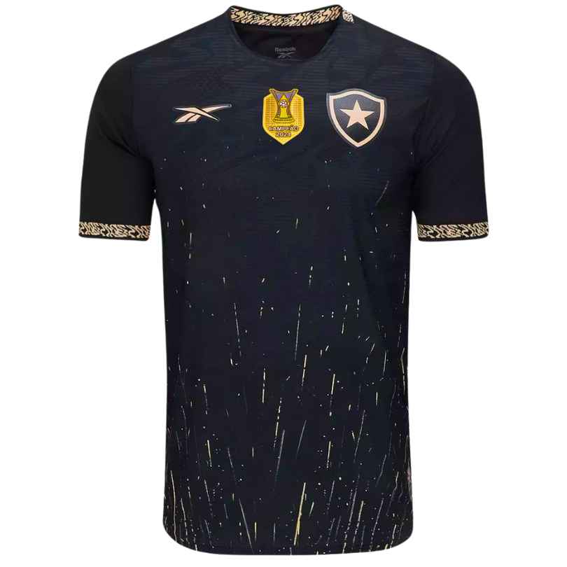 Camisa Botafogo 24/25 Away Patch Camp. Brasileiro 2024