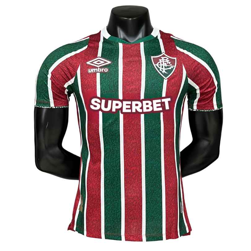 Camisa Fluminense Jogador 2024/25 Home Masculino