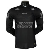Camisa Corinthians Jogador 2024/25 Away Manga Longa C/ Patrocínios