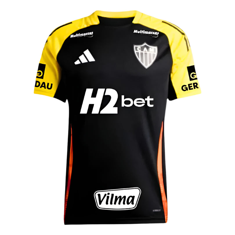 Camisa Atlético Mineiro 2025/26 Treino Torcedor Masculino C/ Patrocínios