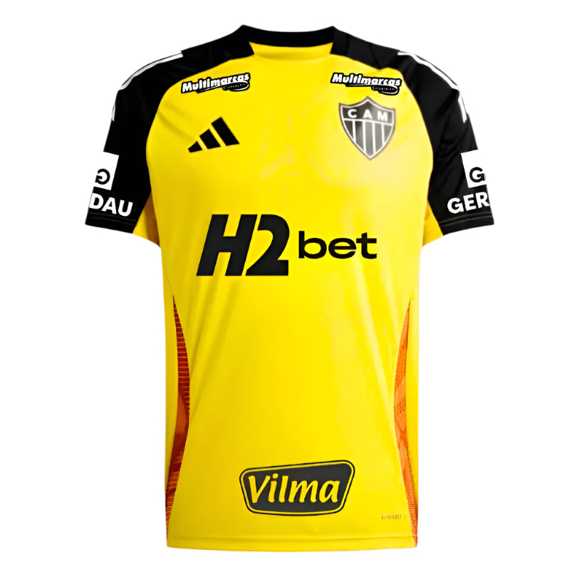 Camisa Atlético Mineiro 2025/26 Treino Torcedor Masculino C/ Patrocínios