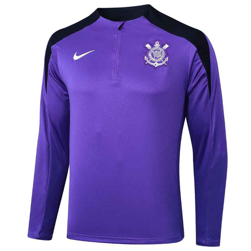 Blusa Treino Corinthians 2025/26 II Masculino Roxo