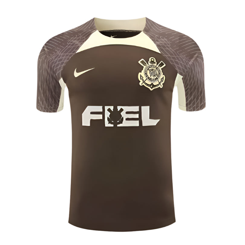 Camisa de Treino Corinthians 2024/25 Masculino C/ Patrocínio