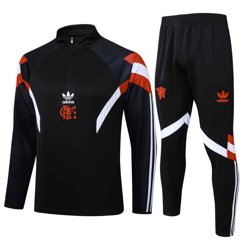 Kit Treino Flamengo Lifestyle Classics Preto