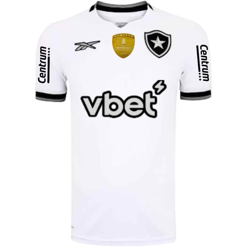 Camisa Botafogo 2024/25 Third Patch Libertadores + Patrocínios