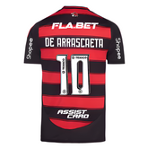 Camisa Flamengo 25/26 Home Torcedor De Arrascaeta 10 C/ Patrocínios
