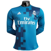Camisa Real Madrid 17/18 Retrô Third Manga Longa Masculino