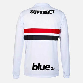 Camisa São Paulo 24/25 Home Manga Longa Torcedor Masculino