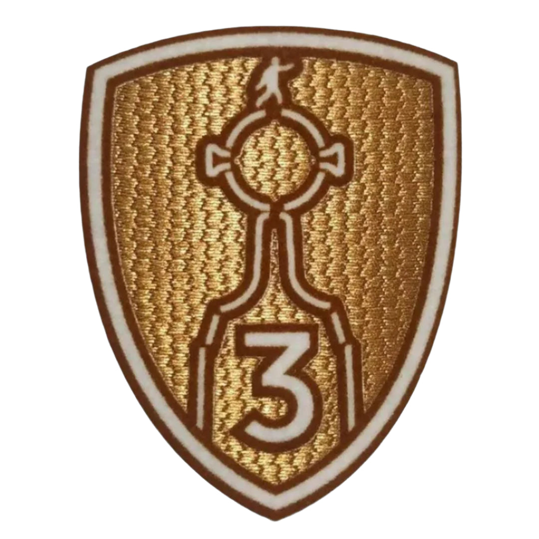 Patch de Conquistas - 3 LIBERTADORES