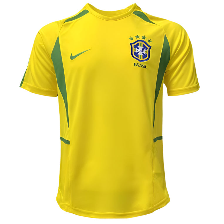 Camisa Brasil Retrô 2002 Home Masculino