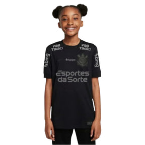 Kit Infantil Corinthians 24/25 Away Unissex C/ Patrocínios