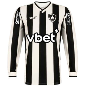 Camisa Botafogo 2024/25 Manga Longa C/ Patrocínios