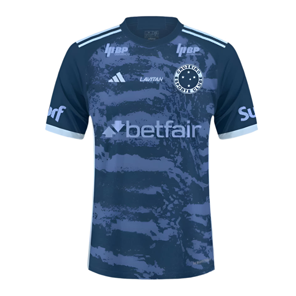 Camisa III Cruzeiro 2024/25 Torcedor Masculino C/ Patrocínios