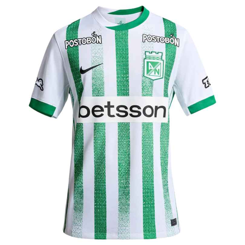 Camisa Atlético Nacional 25/26 Home C/ Patrocínios