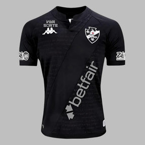 Camisa III Vasco da Gama 2024/25 Resposta Histórica Black Feminina