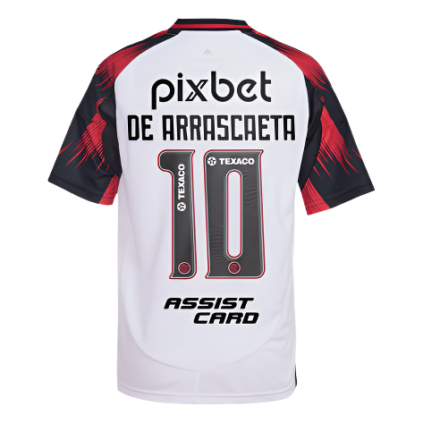 Camisa Flamengo 25/26 Away De Arrascaeta 10 C/ Patrocínios