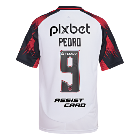 Camisa Flamengo 25/26 Away Torcedor Pedro 9 C/ Patrocínios