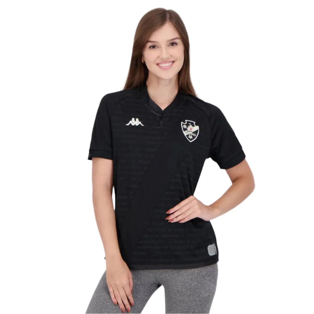 Camisa III Vasco da Gama 2024/25 Resposta Histórica Black Feminina