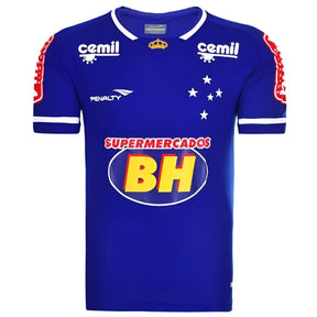 Camisa Cruzeiro 2015/16 Home Retrô C/ Patrocínios